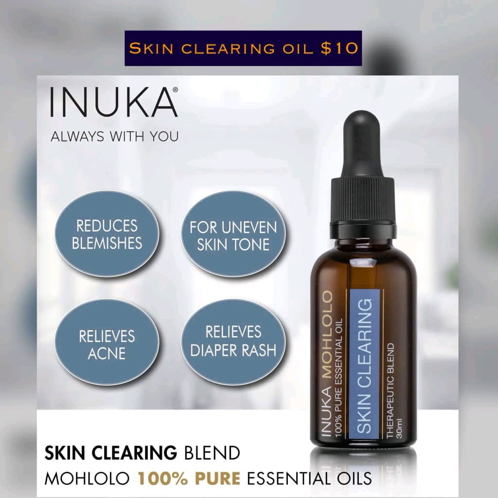 Inuka Mohlolo Skin Clearing Oil
